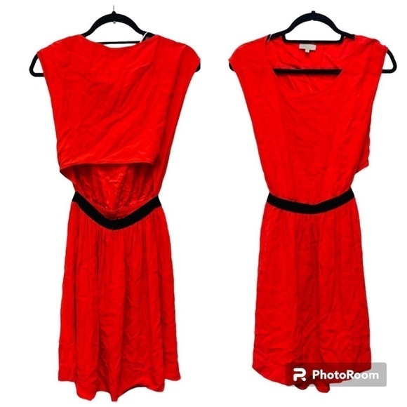 Pablo Gerard Darel Red Dress - Picture 1 of 11